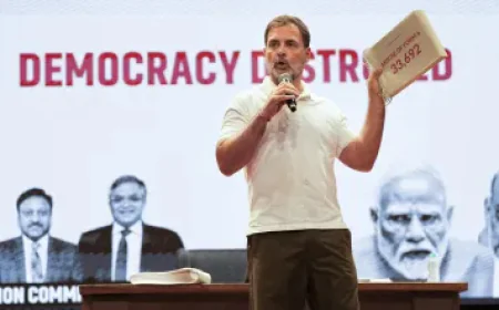 "Echoes in the Booth: Unravelling the Vote-Chori Claim in Haryana"