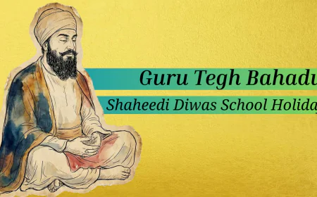 Guru Tegh Bahadur Shaheedi Diwas 2025: Schools to Remain Closed on November 24 and 25