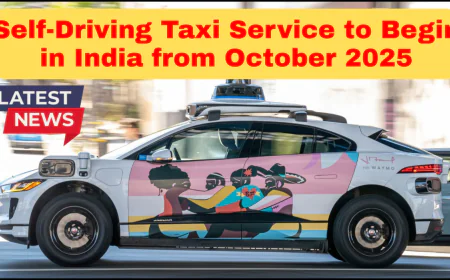 Driverless Taxis Are Coming: How Autonomous Vehicles Are Preparing to Enter the Indian Market