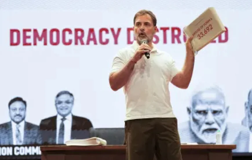 "Echoes in the Booth: Unravelling the Vote-Chori Claim in Haryana"