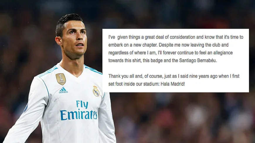 Farewell to the Pitch: Cristiano Ronaldo’s Emotional Exit Looms
