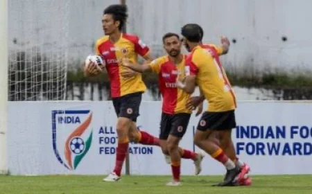 East Bengal Power Past Punjab FC to Book Their Spot in the Super Cup Final