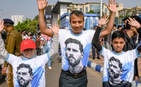 Messi in Mumbai: When the City Stopped to Watch History