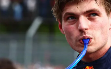 Why Formula 1 Drivers Drink From a Long Straw After a Race