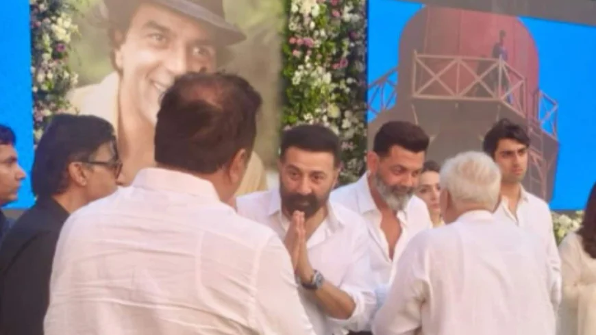 When Grief Boiled Over: Sunny Deol’s Angry Exchange With Paparazzi During Dharmendra’s Asthi Visarjan