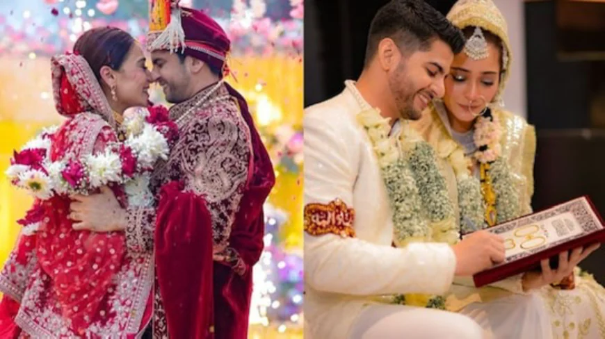 A New Chapter of Forever: Sara Khan & Krish Pathak Seal Their Love With a Grand Celebration