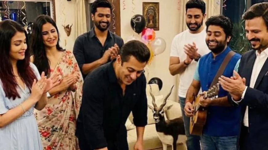 Salman Khan 60th Birthday: Did Aishwarya Rai Bachchan, Abhishek Bachchan, Vivek Oberoi, Katrina Kaif Attend Superstar’s Party? Here’s The Truth Behind Viral Picture