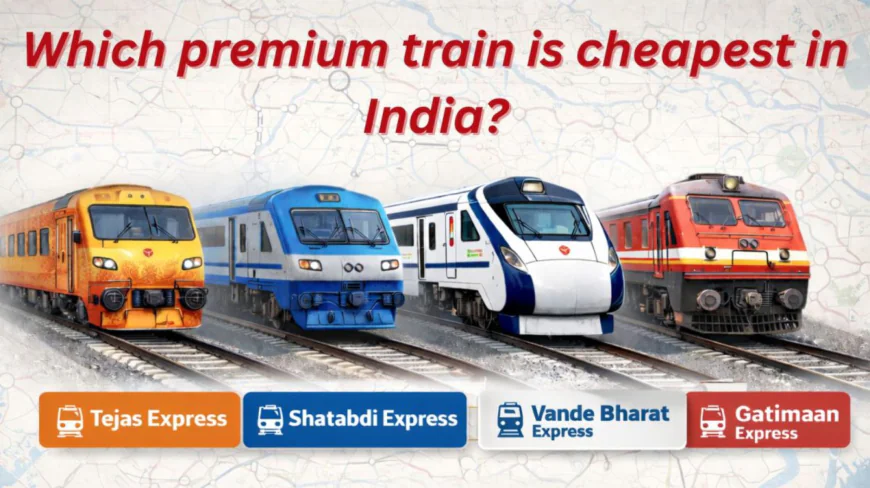 Tejas vs Shatabdi vs Vande Bharat vs Gatimaan: Which Premium Train Is Cheapest in India