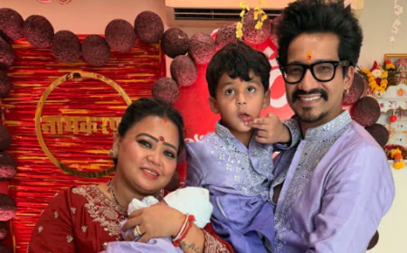 Bharti Singh and Haarsh Limbachiyaa Reveal Their Second Son's Name After Naamkaran Ceremony
