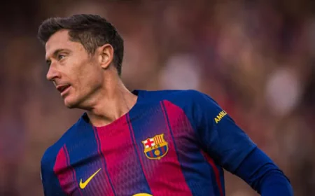 Lewandowski Targets Messi’s Champions League Milestone as Barcelona Face FC Copenhagen