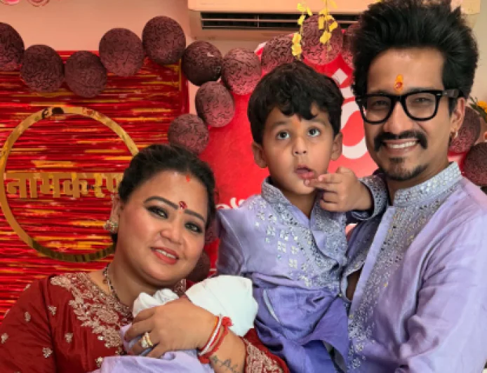 Bharti Singh and Haarsh Limbachiyaa Reveal Their Second Son's Name After Naamkaran Ceremony