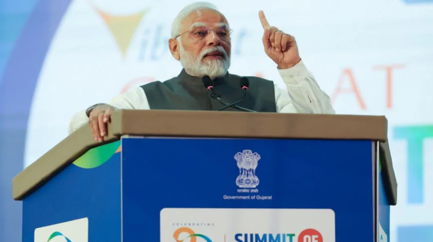 A Homecoming of Ideas: PM Modi Set to Address Vibrant Gujarat Conference at Marwadi University