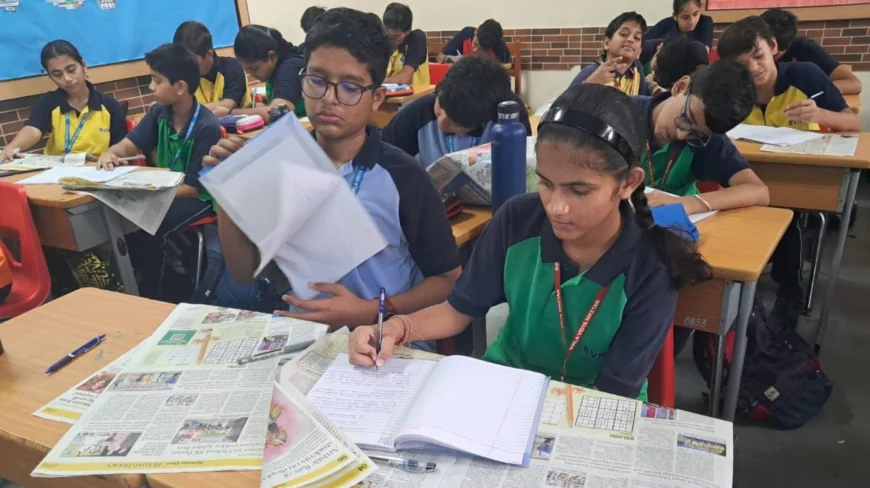 From Headlines to Habits: Rajasthan Schools Bring Newspapers Into the Classroom