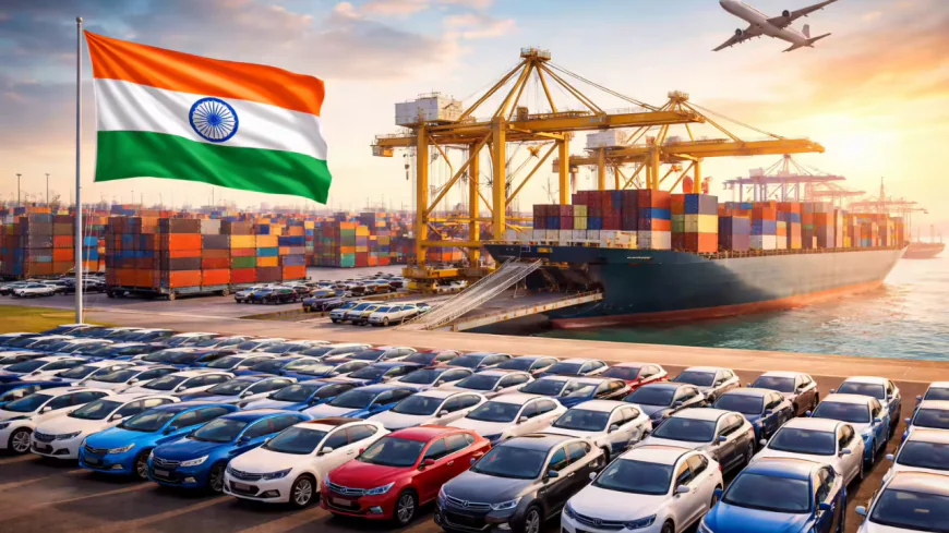 India’s Automotive Exports Hit a New High, Rising 13% on the Back of Policy Push and Global Trust