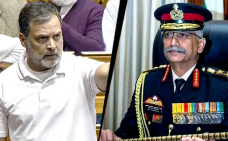 Lok Sabha Adjourned After Clash Over Rahul Gandhi’s Citation of Unpublished Army Chief Memoir