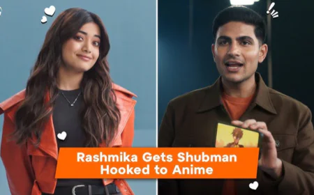 When Cricket Timing Met Anime Lights: Shubman Gill’s Late Arrival Leaves Rashmika Mandanna Waiting on Crunchyroll Set