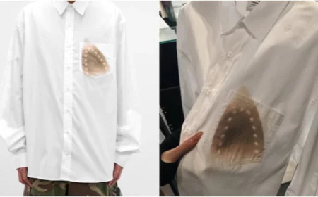 When a Burn Mark Becomes a Fashion Statement