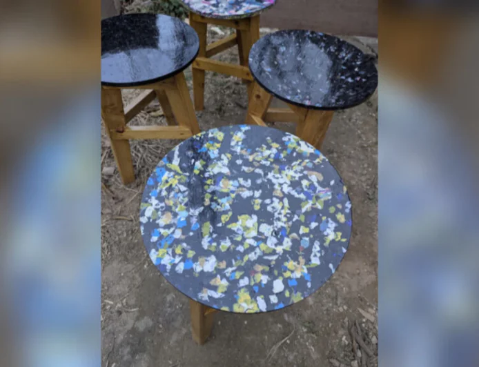 From Waste to Worth: IIM Shillong Students Build Furniture from 100 Kg Plastic