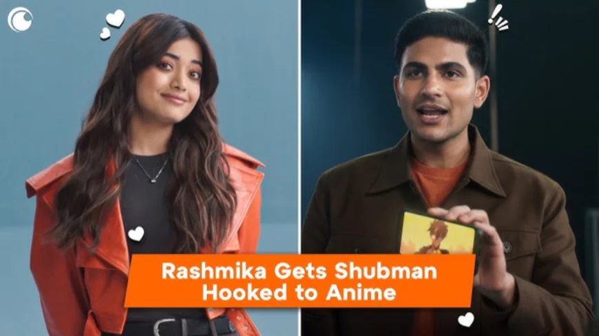When Cricket Timing Met Anime Lights: Shubman Gill’s Late Arrival Leaves Rashmika Mandanna Waiting on Crunchyroll Set